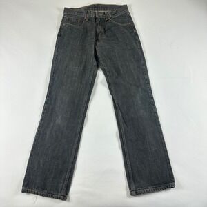 Levi Strauss Co 531 Mens Jeans Black Wash Straight Fit W30‎ L34